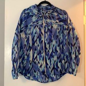 Nike geometric thin jogging jacket
